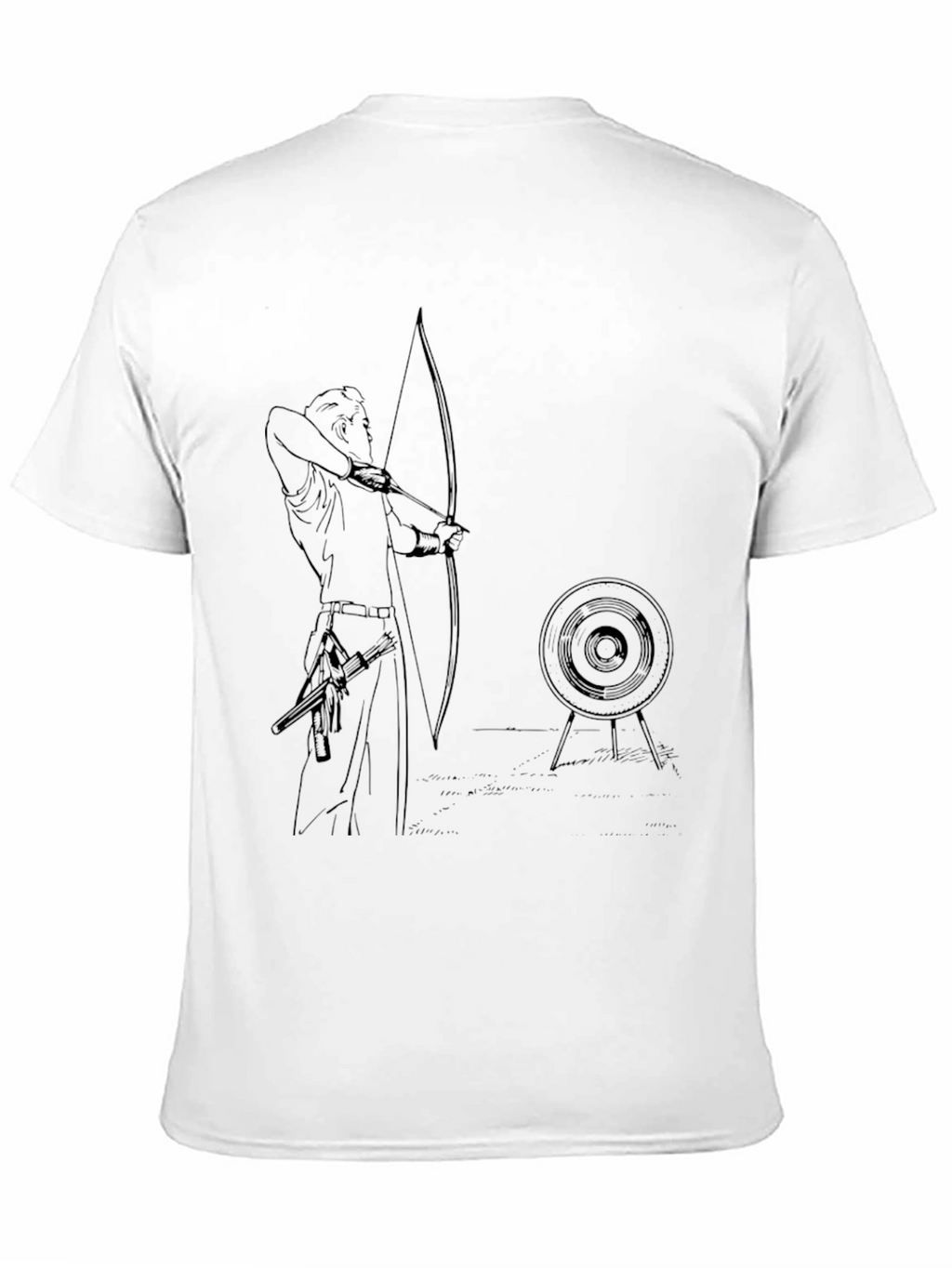 Archer T-Shirt - Bow and Arrow Target Practice Tee