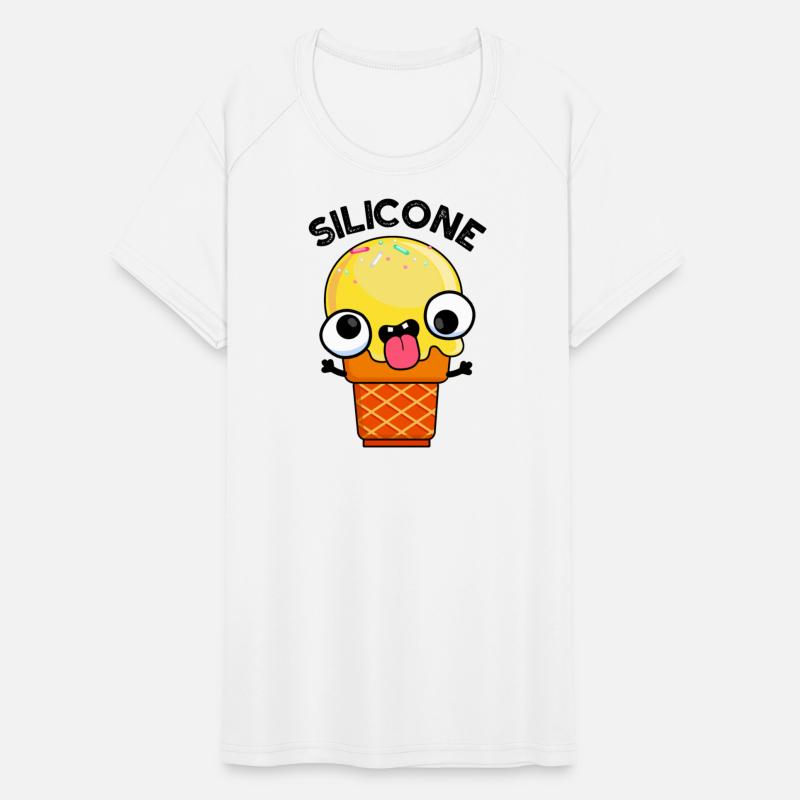 Silicone Funny Ice Cream Cone Pun