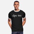 Sips Tea Trending Saying A Girly Meme For Gossips