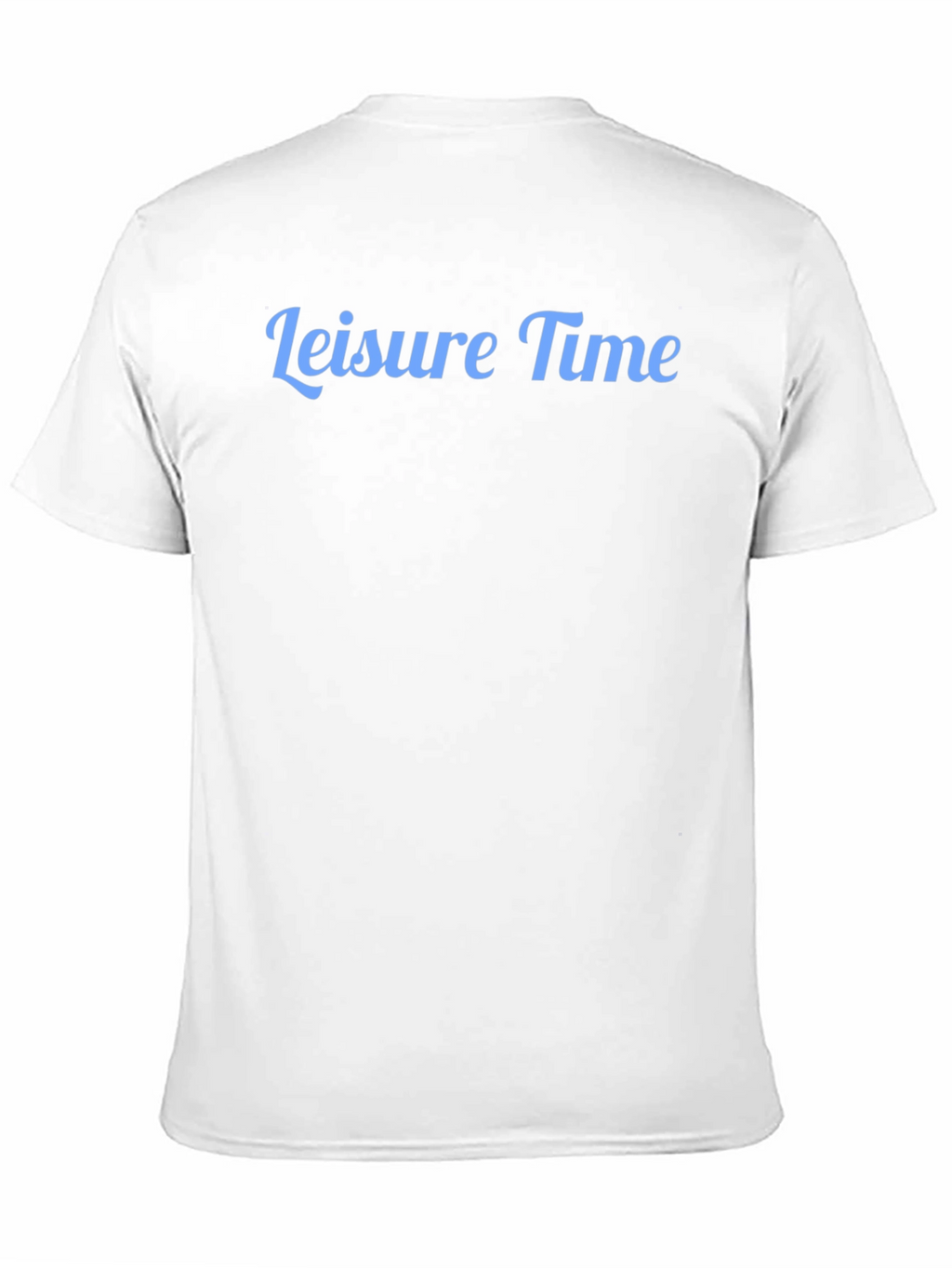 Leisure Time Graphic Tee - Black Casual Comfort