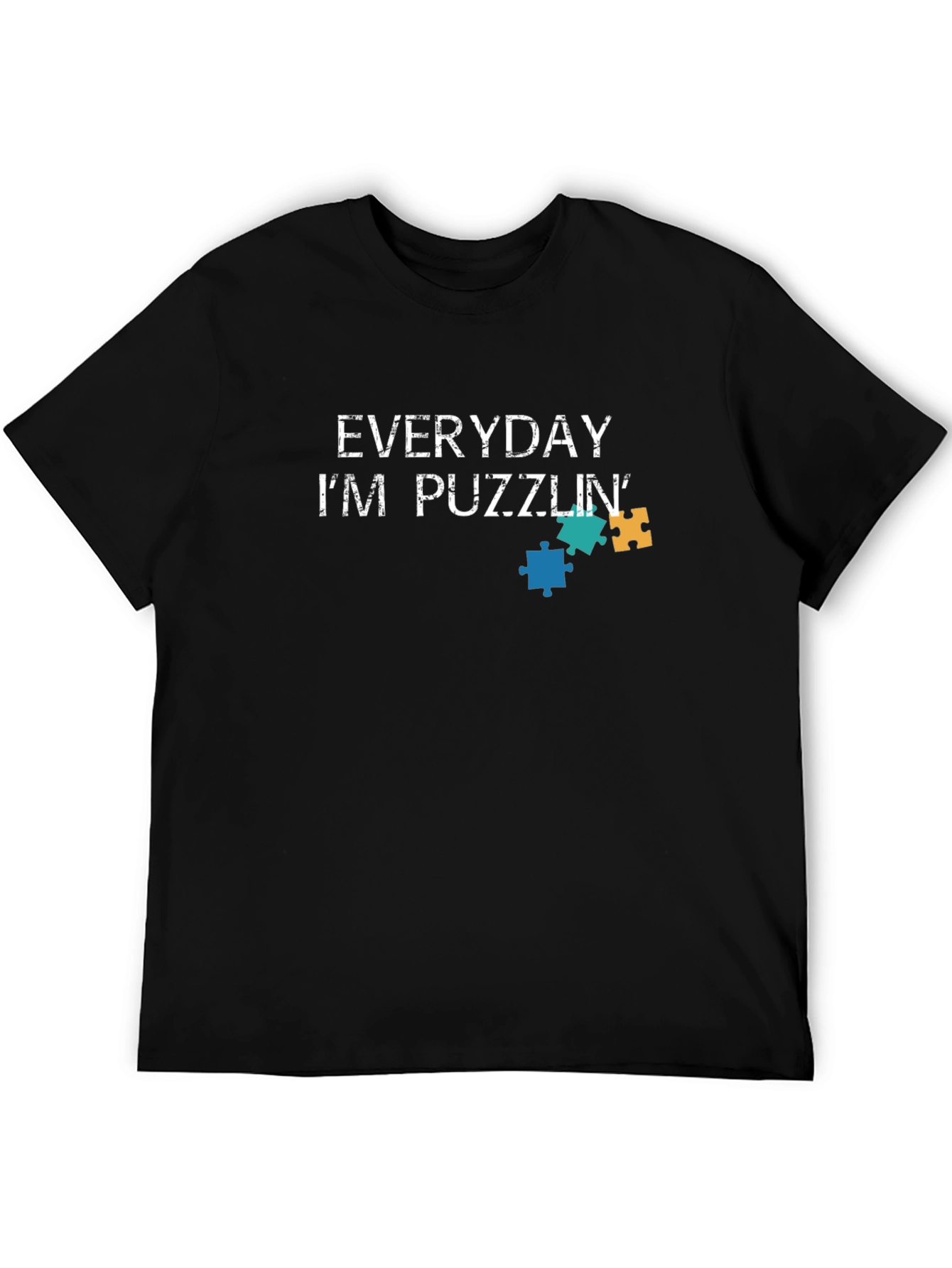 Everyday Im Puzzlin Graphic Tee