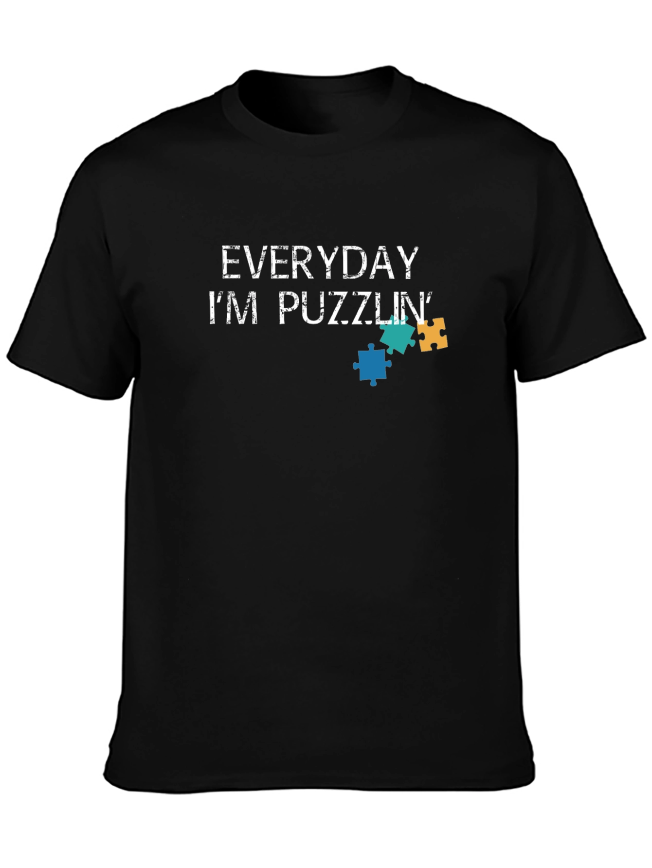 Everyday Im Puzzlin Graphic Tee