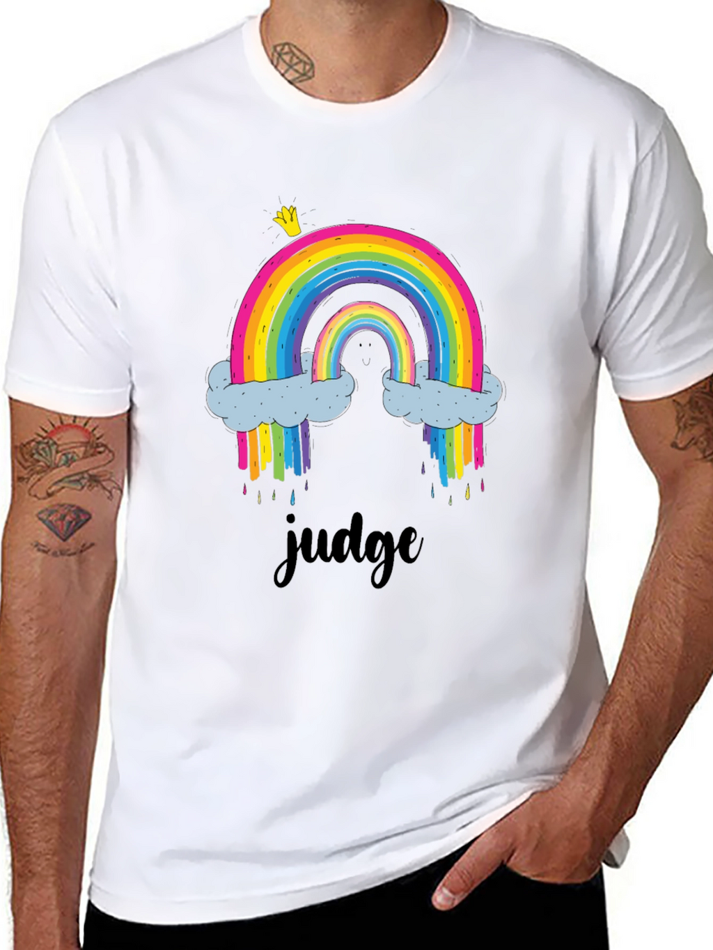 Rainbow Judge T-Shirt