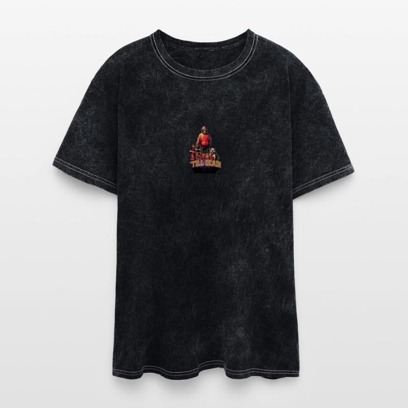 Sk8 Till Dead - Edgy Skateboarder Skull