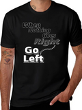 Go Left Graphic T-Shirt