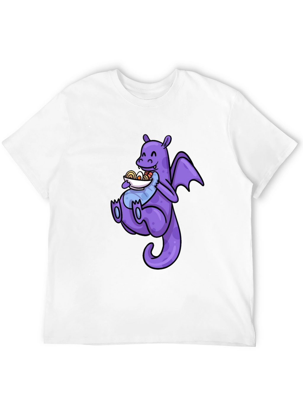 Dragon Ramen T-Shirt - Funny Anime Tee