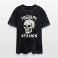 skull psychology therapy session