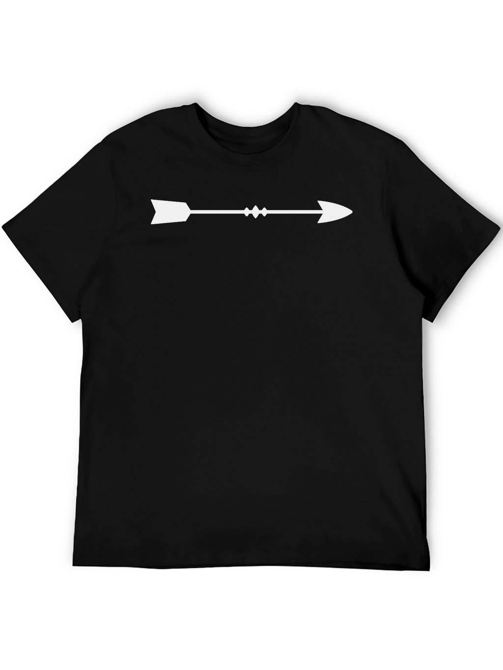 Mens Arrow Graphic Tee - Black