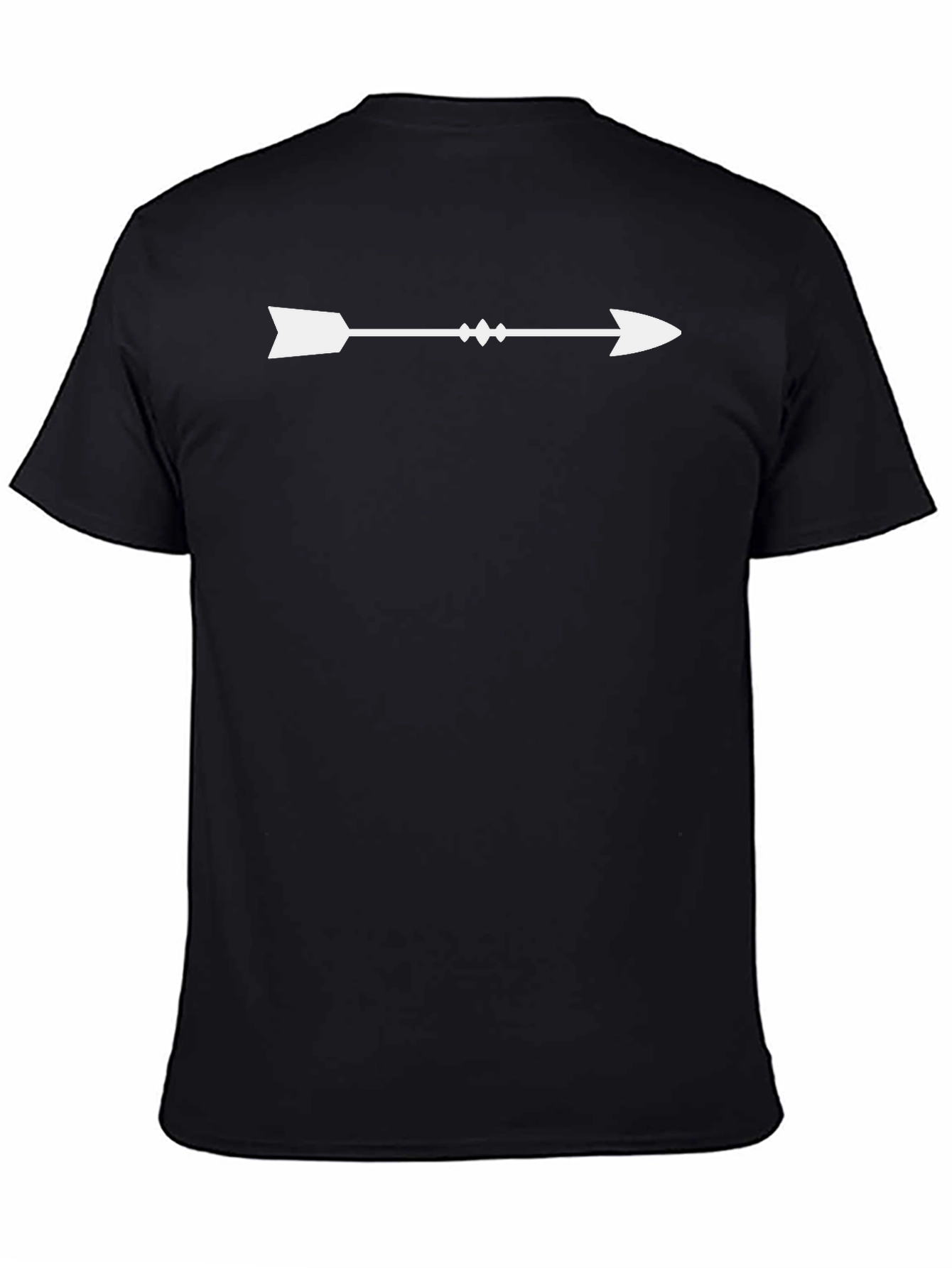Mens Arrow Graphic Tee - Black