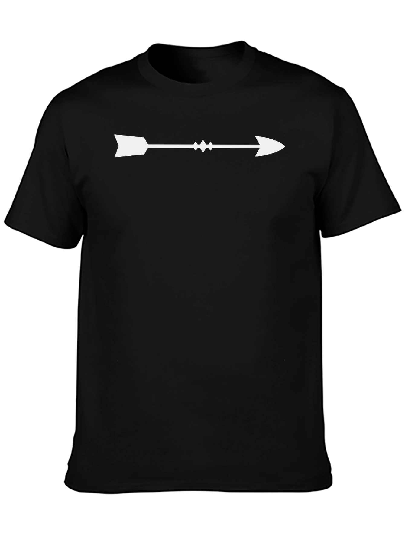 Mens Arrow Graphic Tee - Black