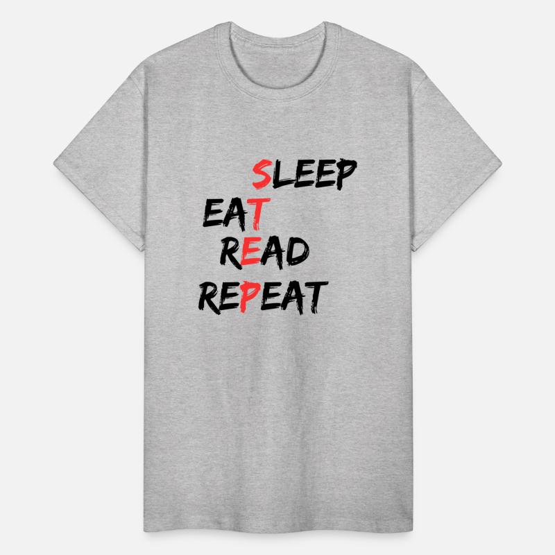 Sleep eat read and repeat step