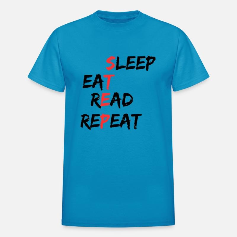 Sleep eat read and repeat step