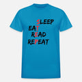 Sleep eat read and repeat step