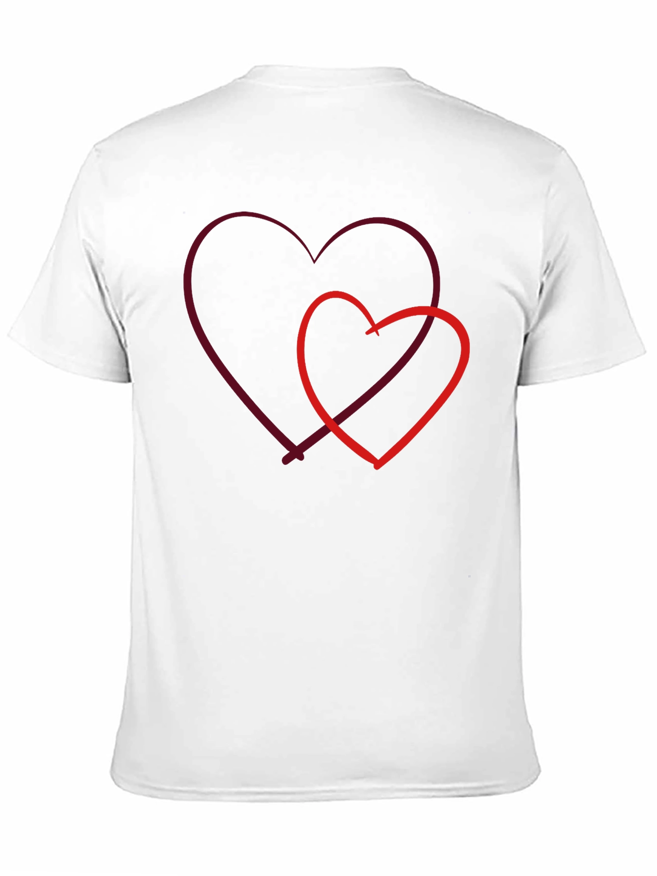 Heart Graphic Black T-Shirt - Love & Style