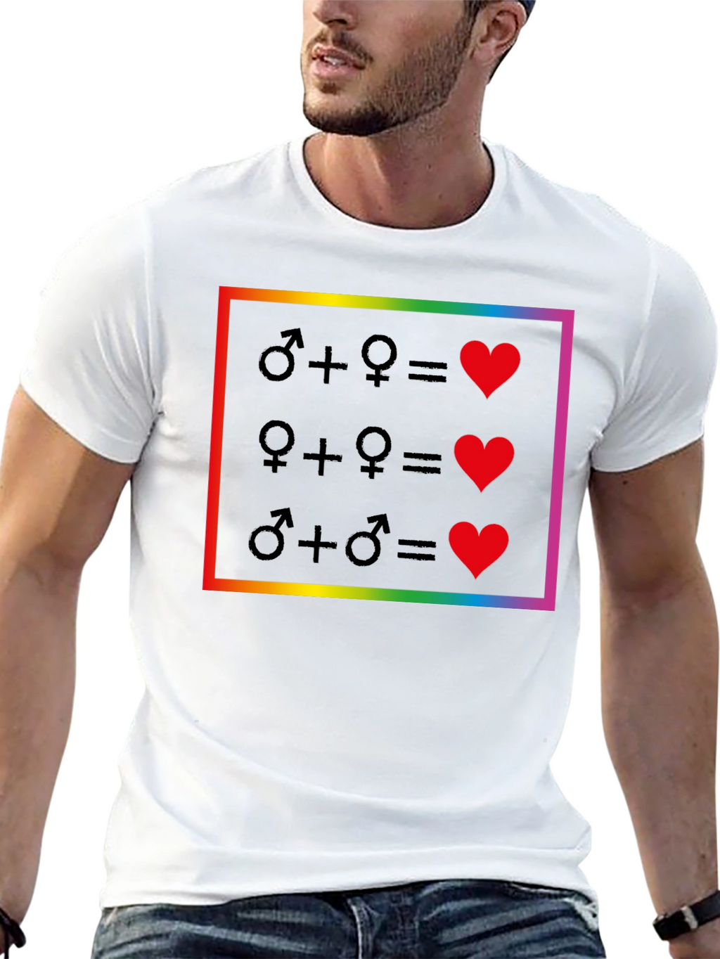Love Wins T-Shirt LGBT Equality Gay Pride Tee