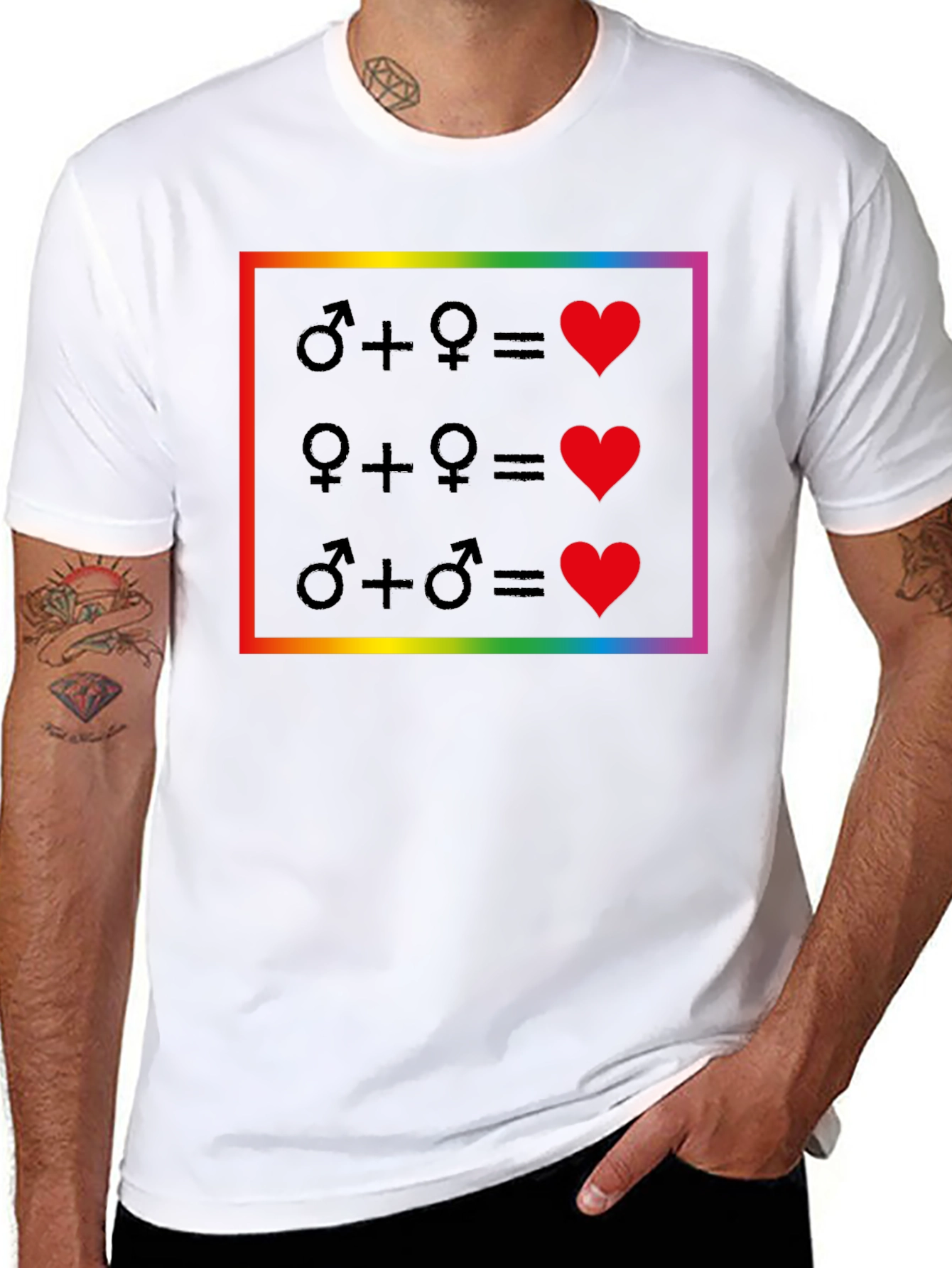 Love Wins T-Shirt LGBT Equality Gay Pride Tee