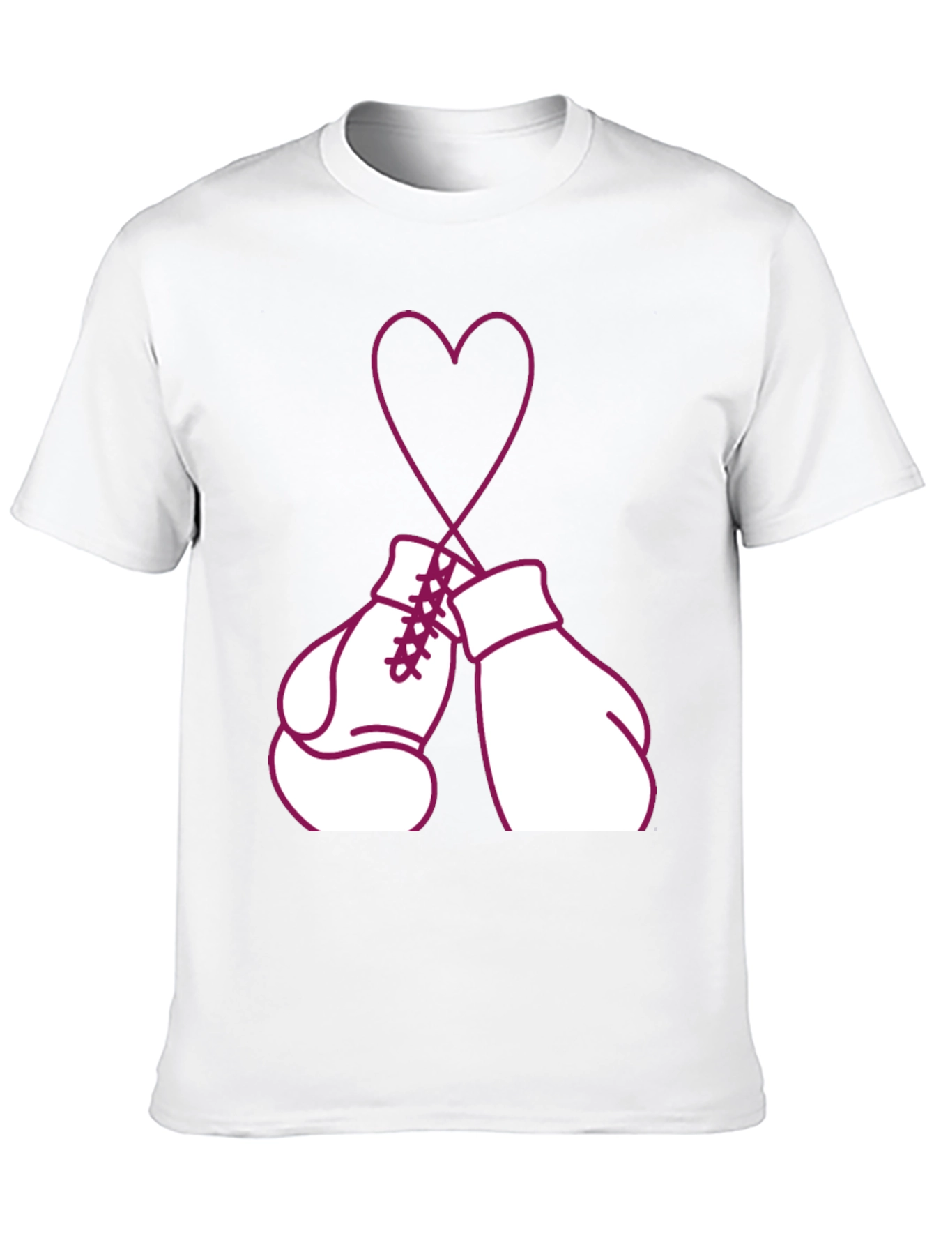 Boxing Gloves Heart T-Shirt - Love to Fight!