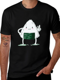 Sushi Peace Sign Black T-Shirt
