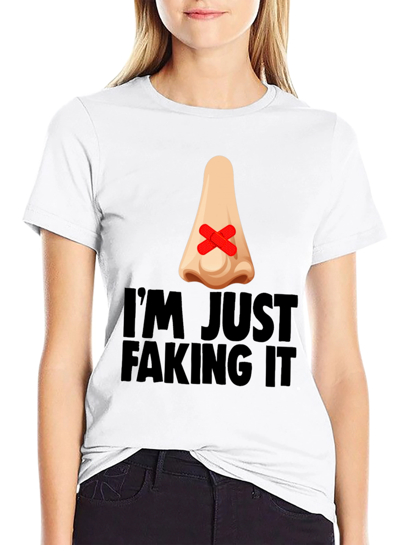 Im Just Faking It Graphic T-Shirt