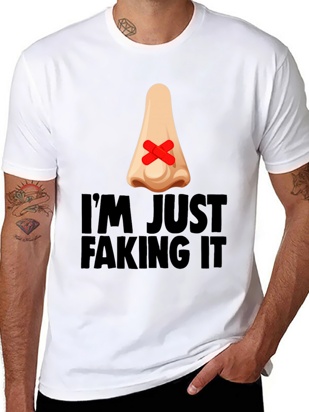 Im Just Faking It Graphic T-Shirt