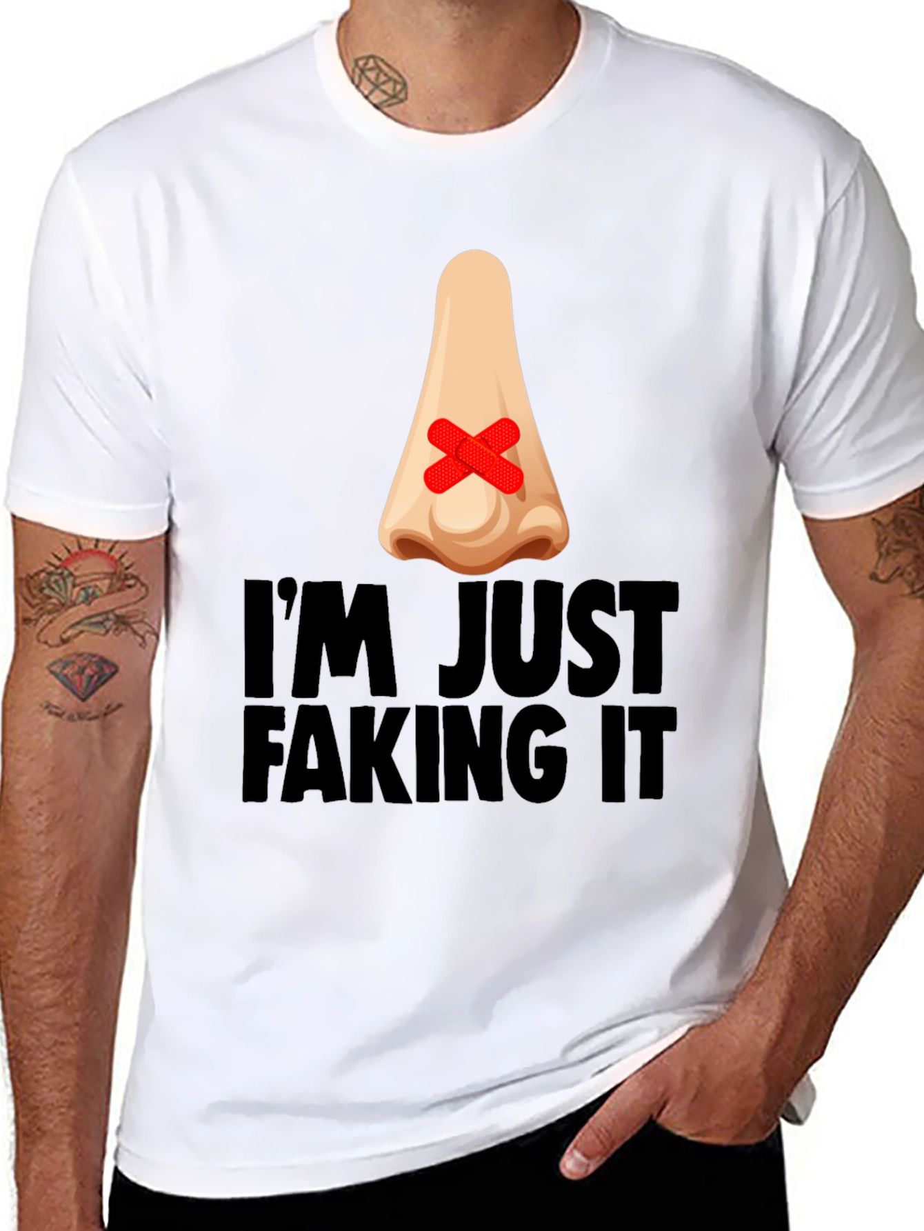 Im Just Faking It Graphic T-Shirt