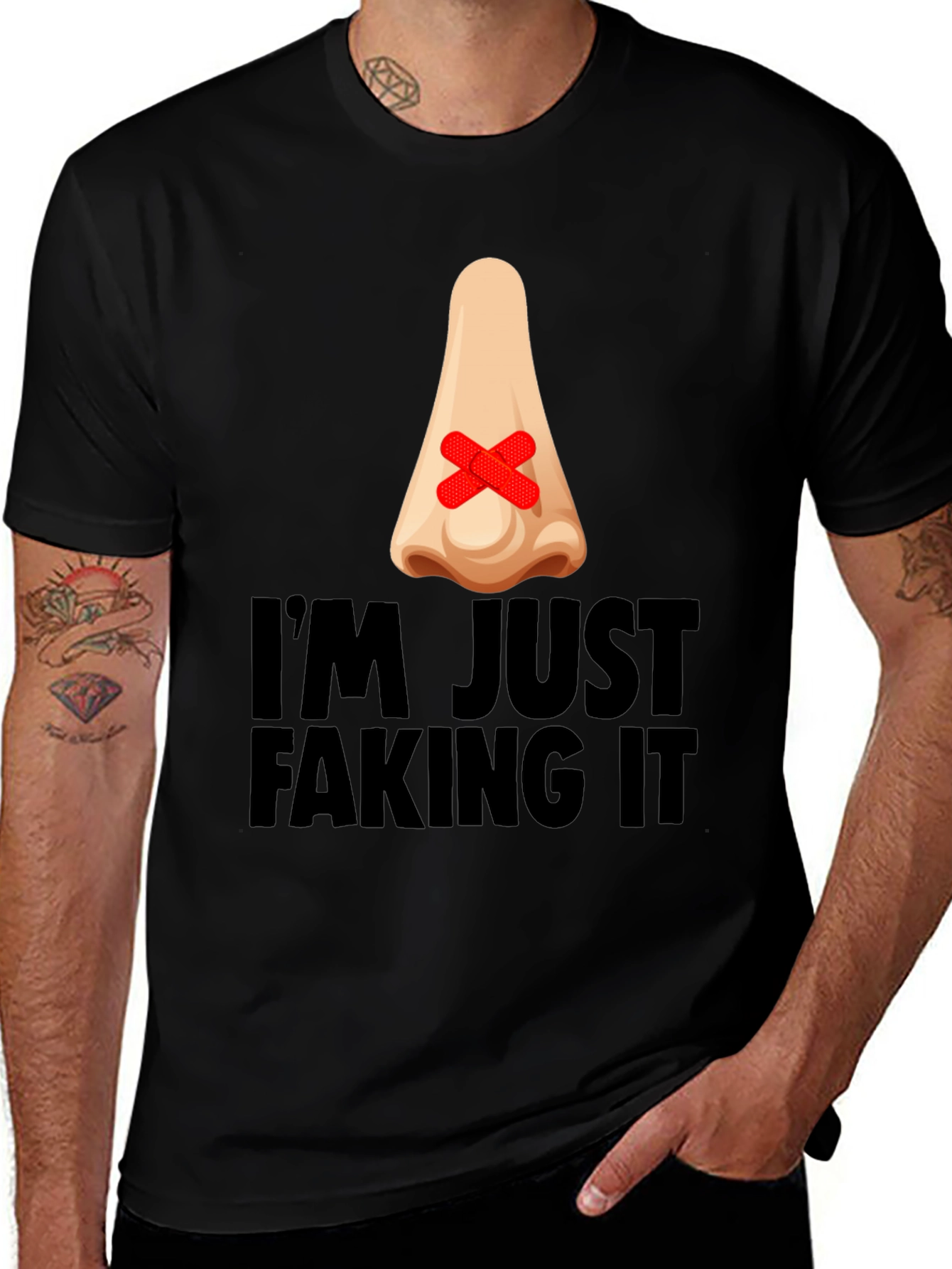 Im Just Faking It Graphic T-Shirt