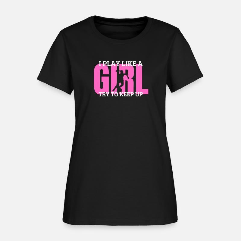 Soccer Player I Play Like A Girl Funny Women Girl
