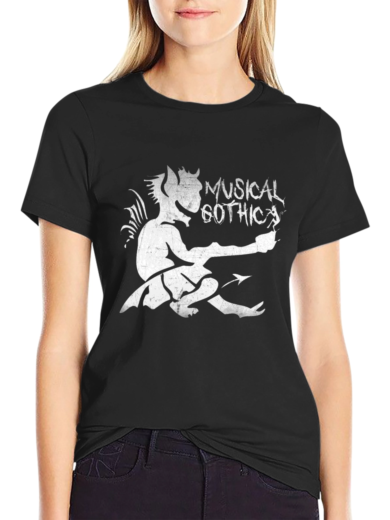 Musical Gothic Devil T-Shirt