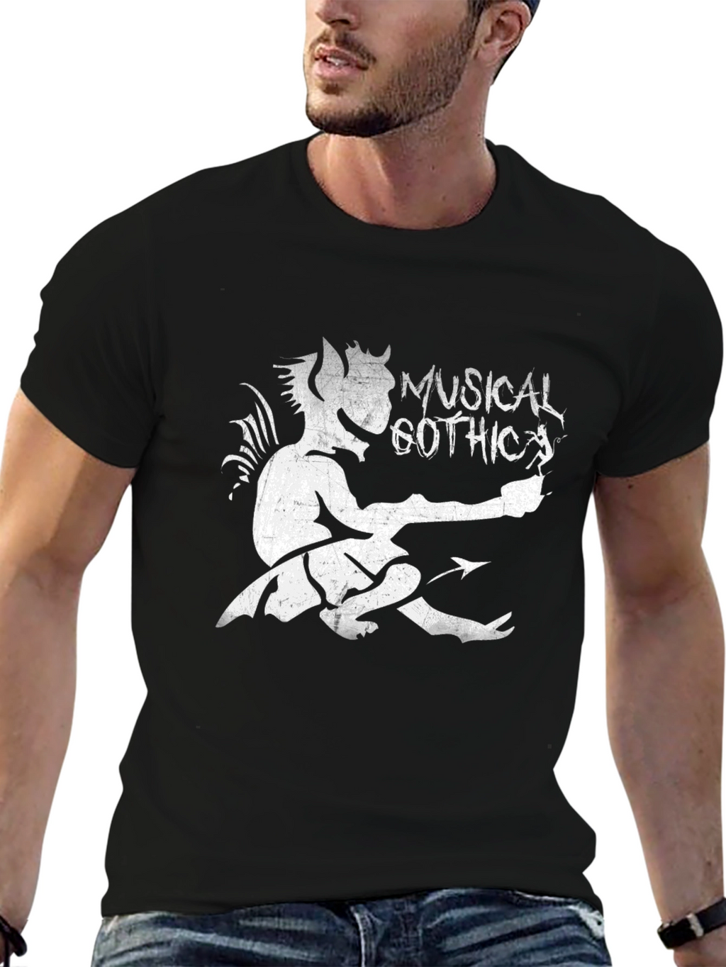 Musical Gothic Devil T-Shirt