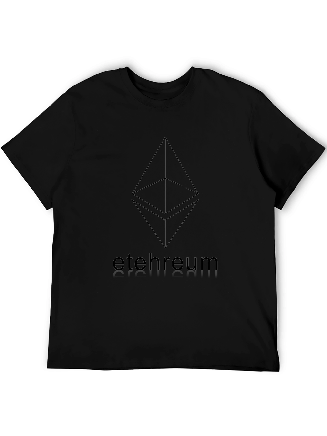 Ethereum Crypto T-Shirt - Black