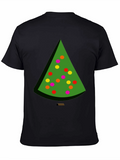 Festive Christmas Tree Graphic Tee - Holiday Style