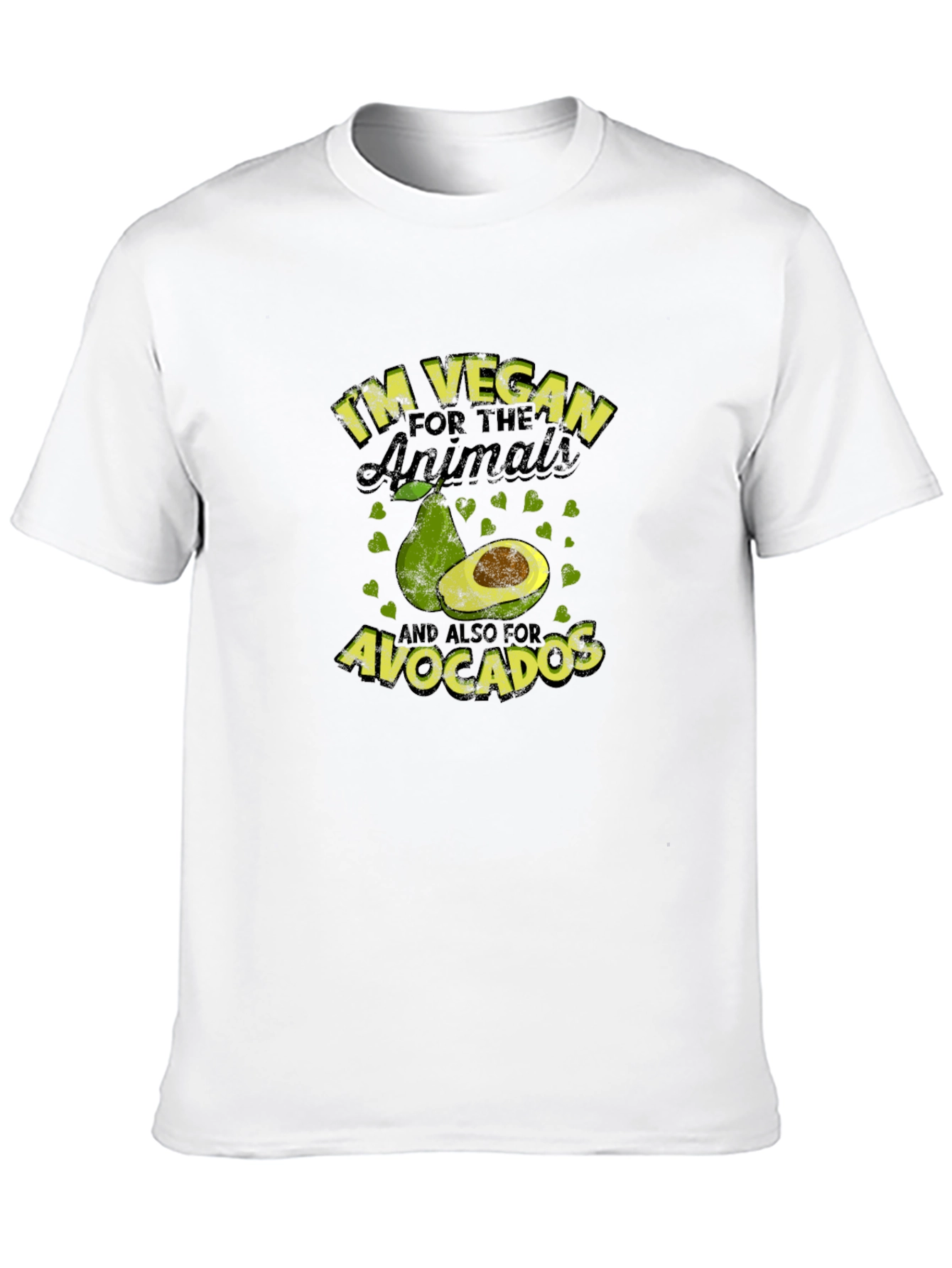 Vegan Avocado Graphic Tee
