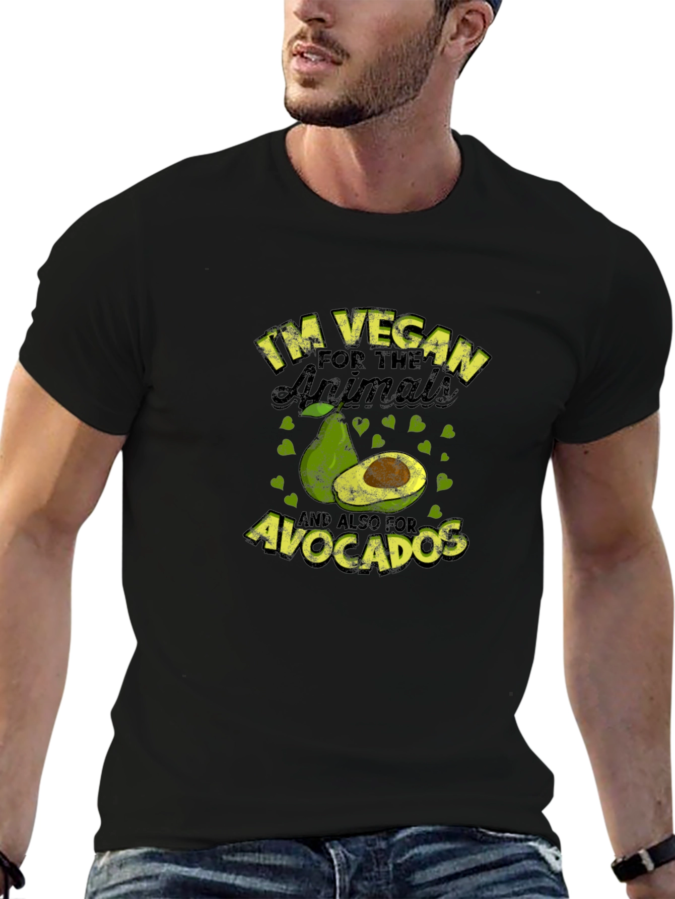 Vegan Avocado Graphic Tee