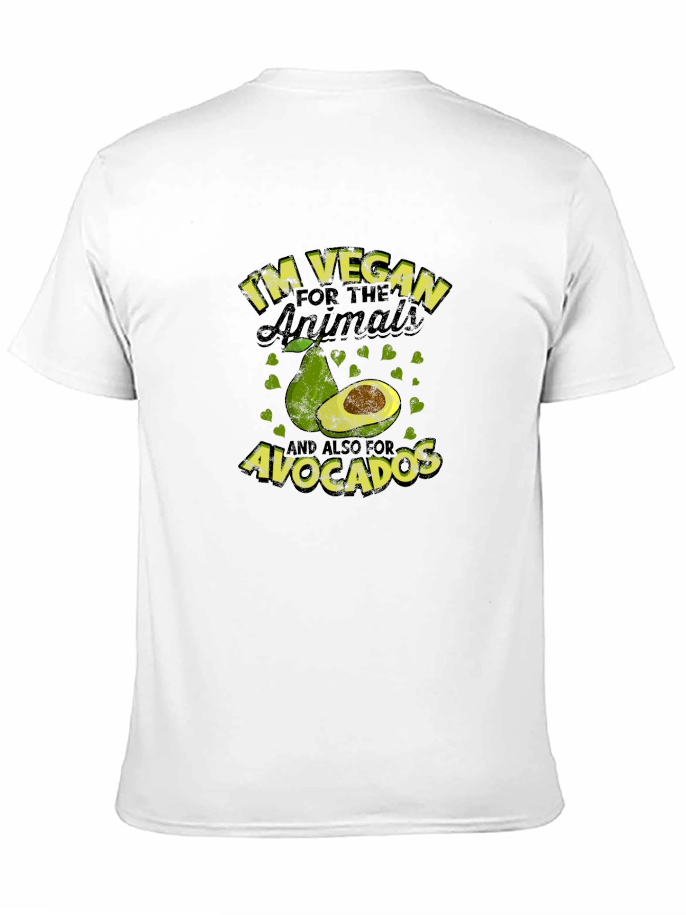Vegan Avocado Graphic Tee
