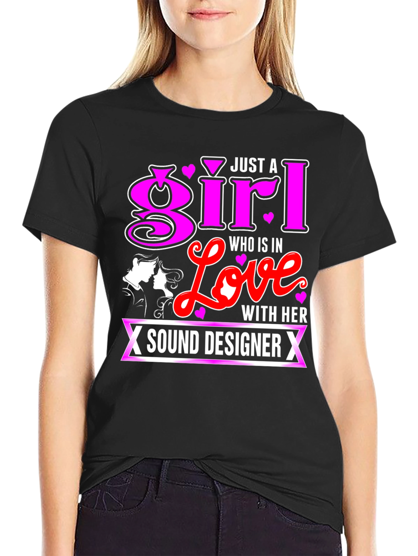 Girl in Love with a Sound Designer T-Shirt
