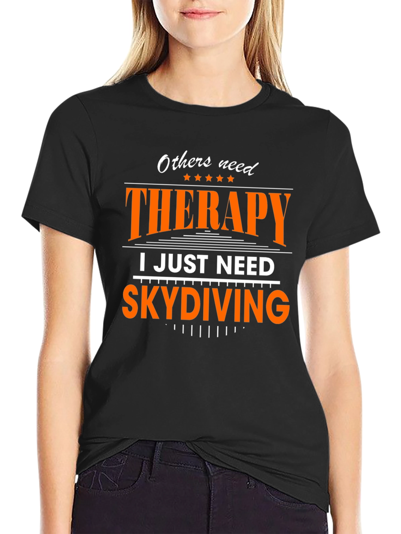 Skydiving Therapy T-Shirt