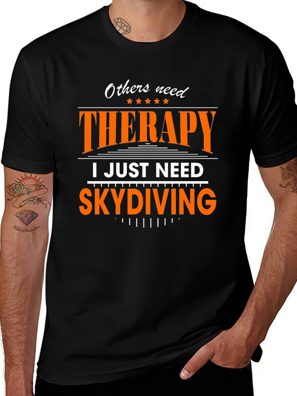 Skydiving Therapy T-Shirt