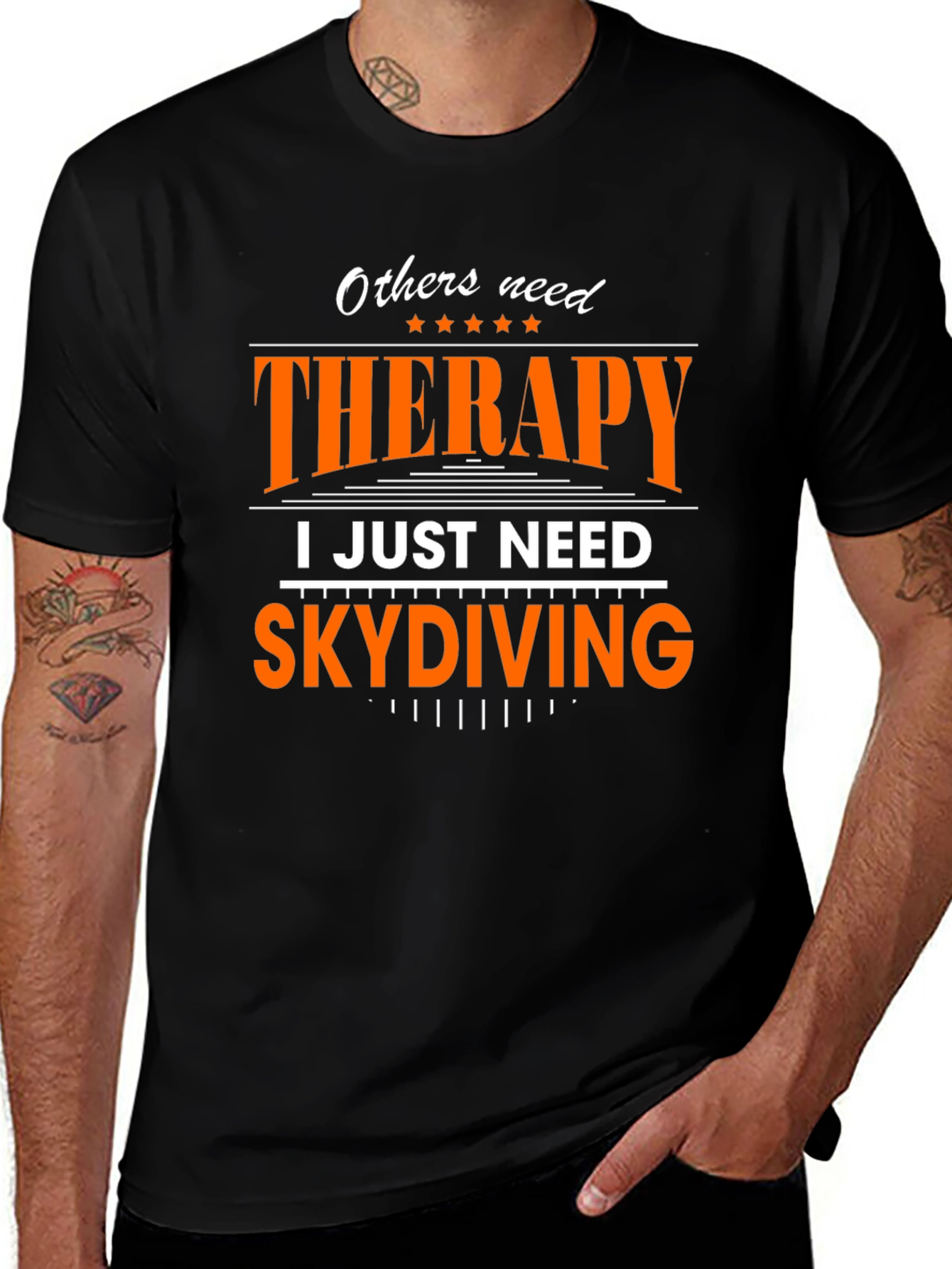 Skydiving Therapy T-Shirt