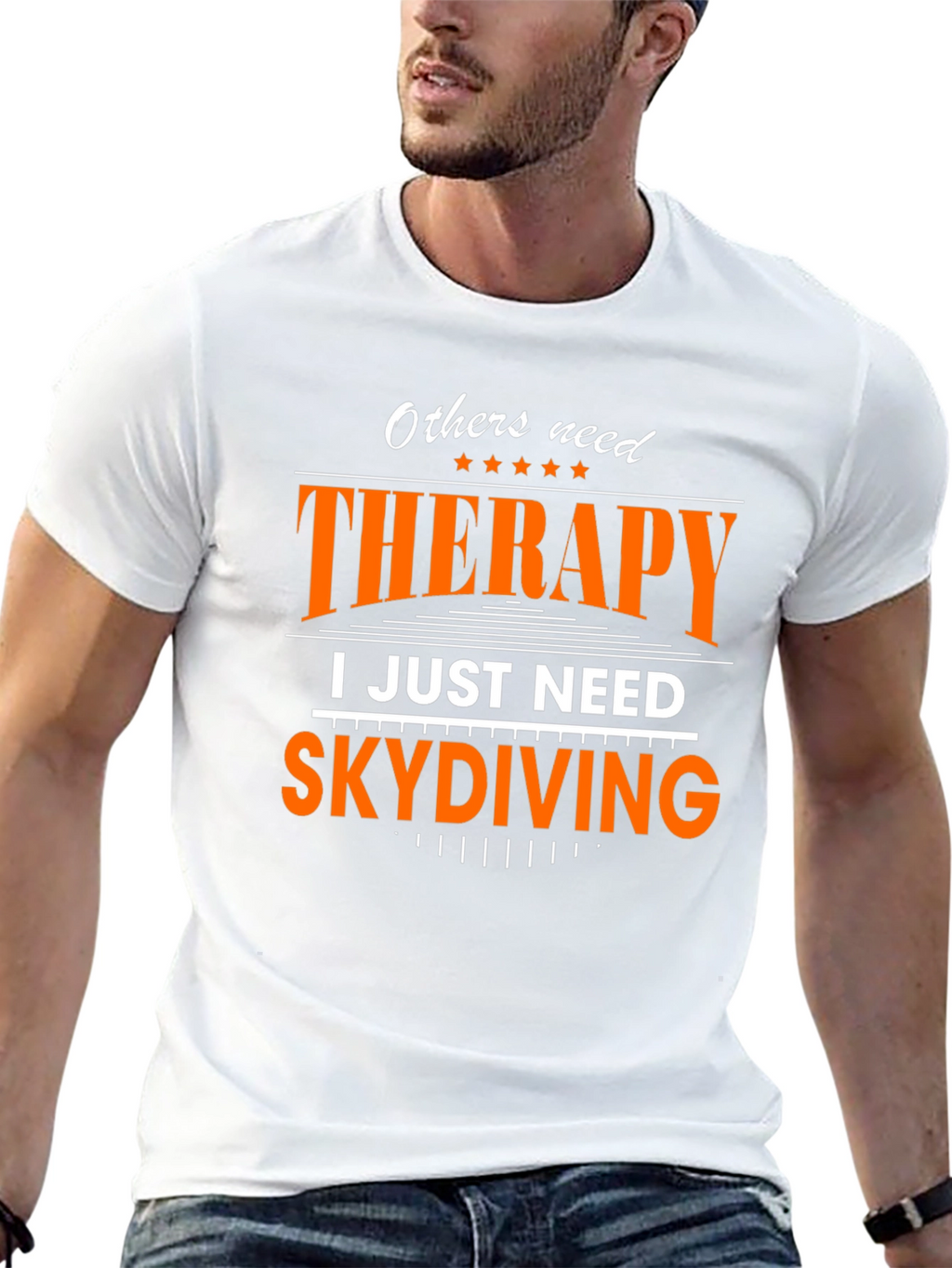 Skydiving Therapy T-Shirt