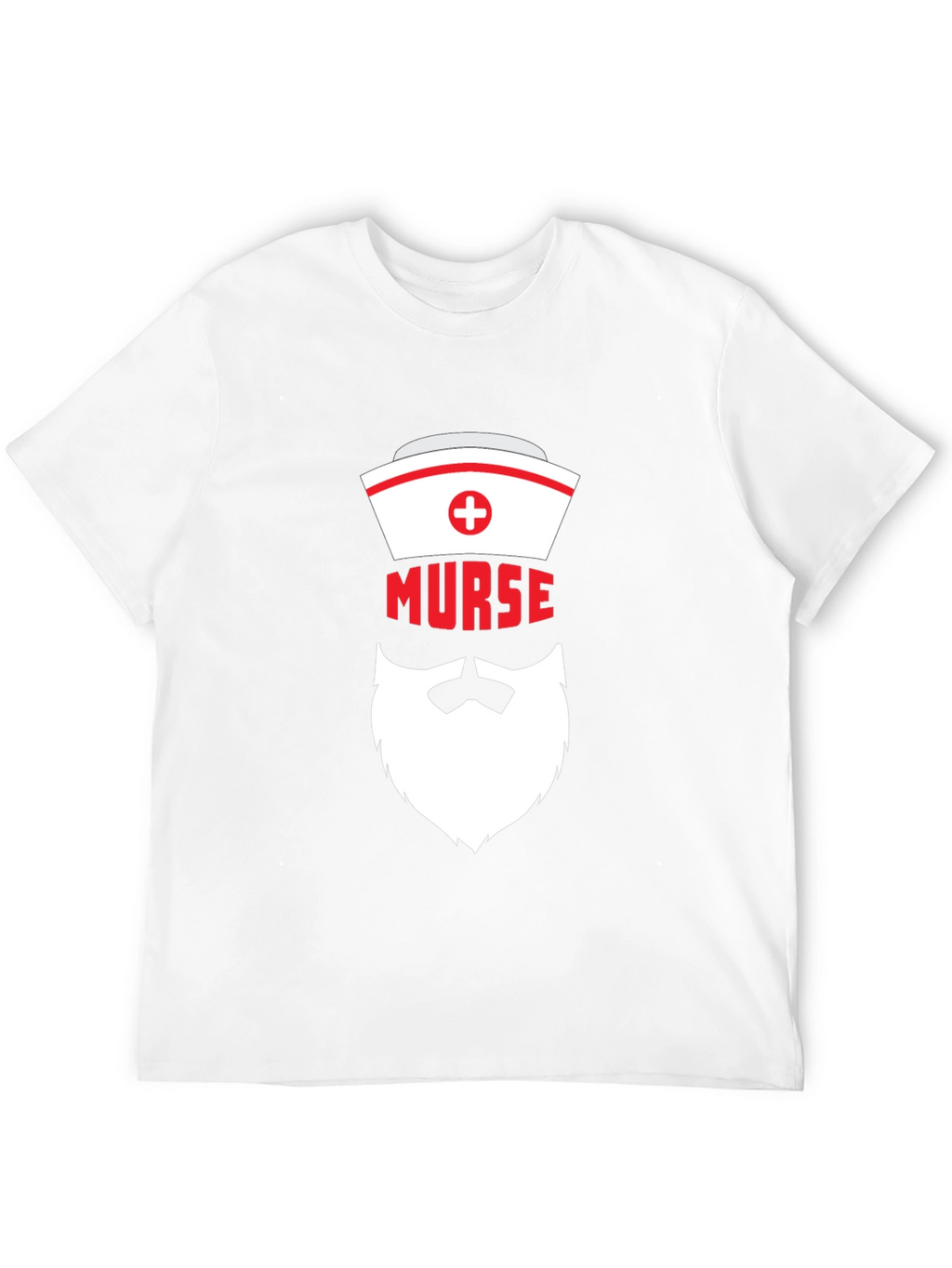 Murse T-Shirt - Bearded Nurse Humor Tee