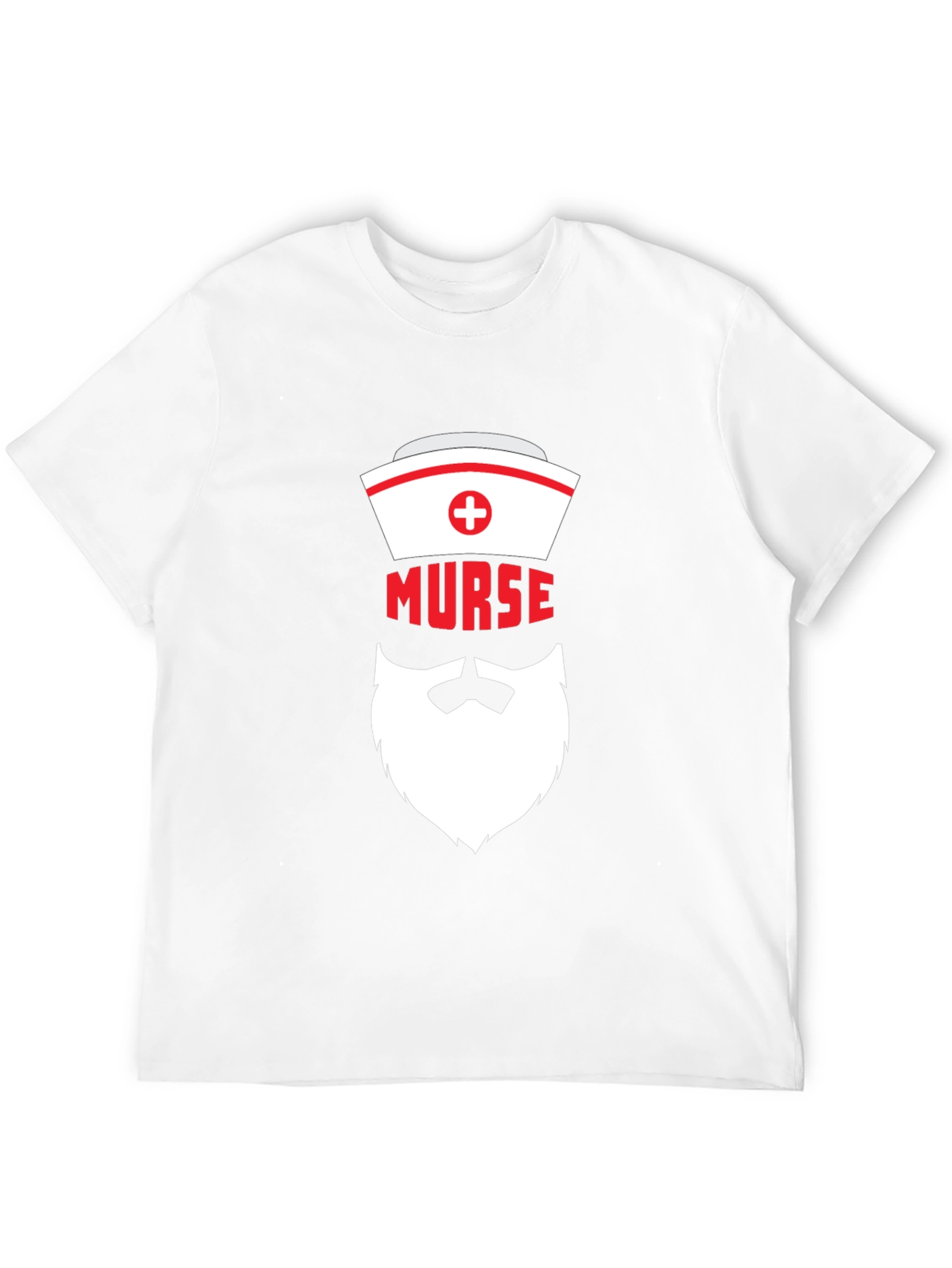 Murse T-Shirt - Bearded Nurse Humor Tee