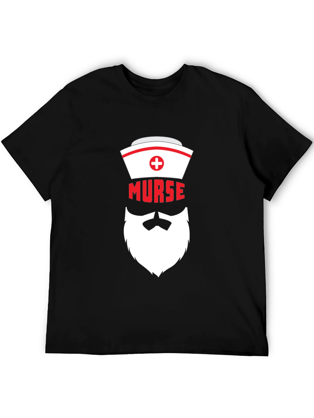 Murse T-Shirt - Bearded Nurse Humor Tee
