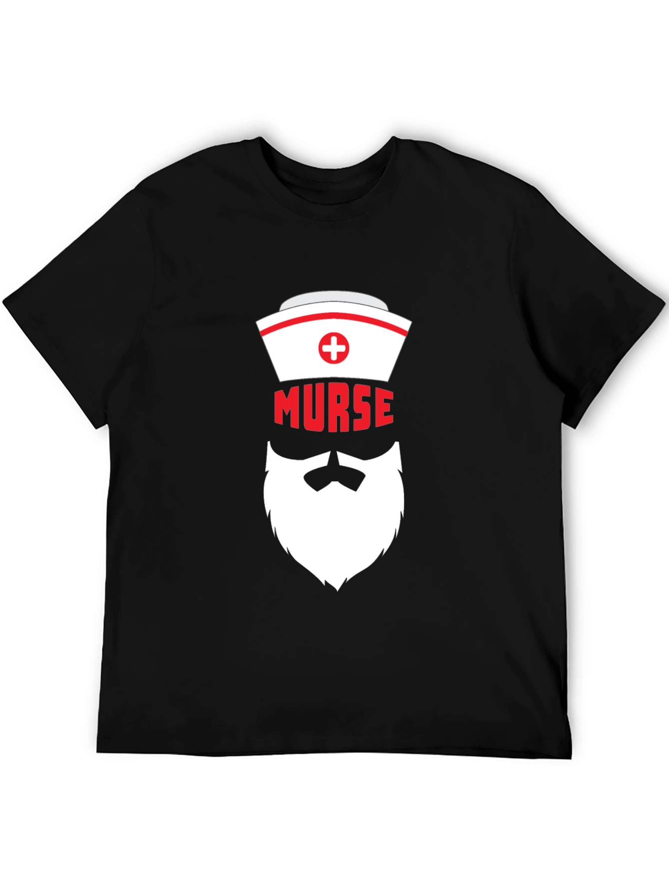 Murse T-Shirt - Bearded Nurse Humor Tee