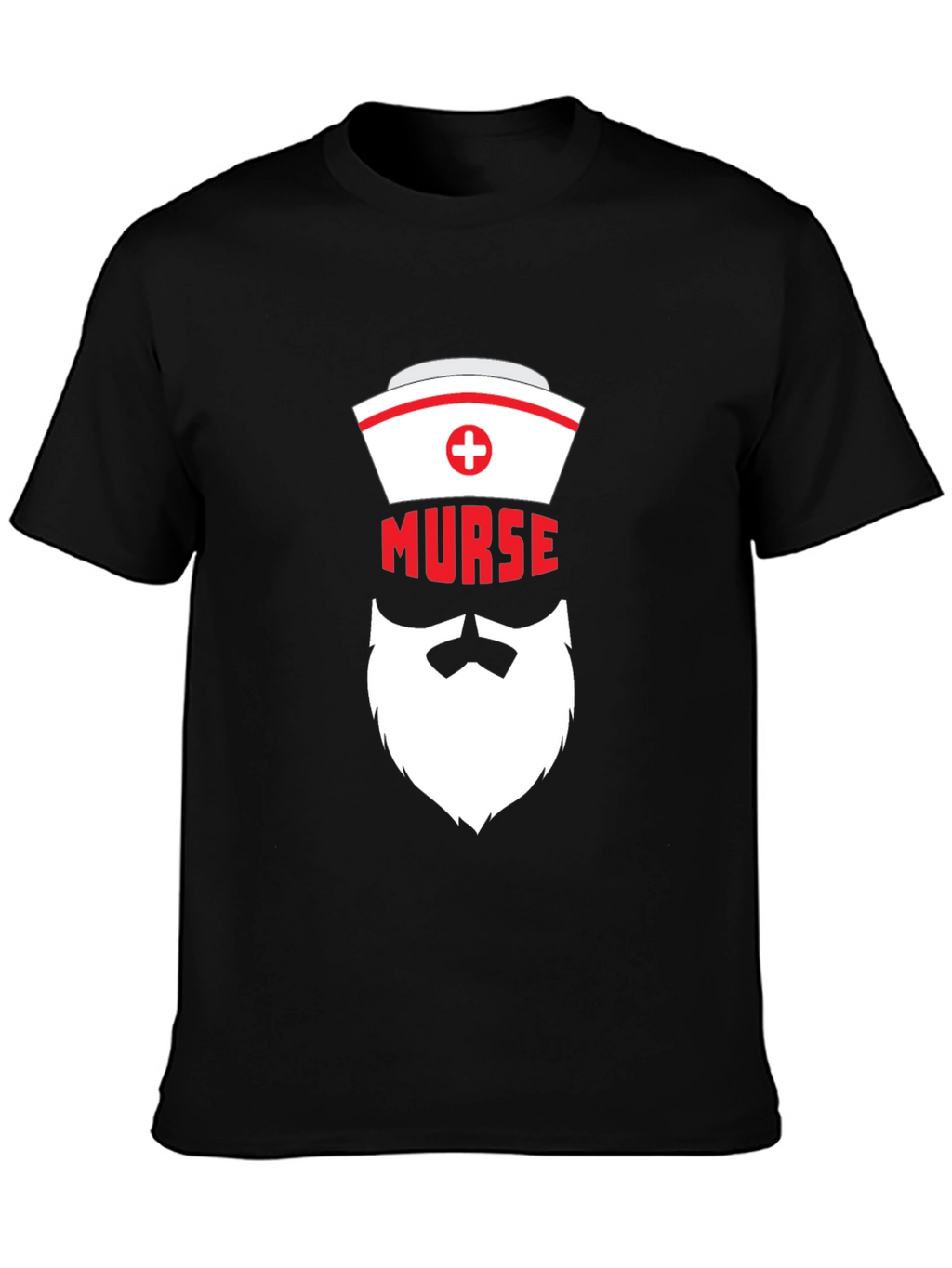 Murse T-Shirt - Bearded Nurse Humor Tee