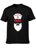 Murse T-Shirt - Bearded Nurse Humor Tee