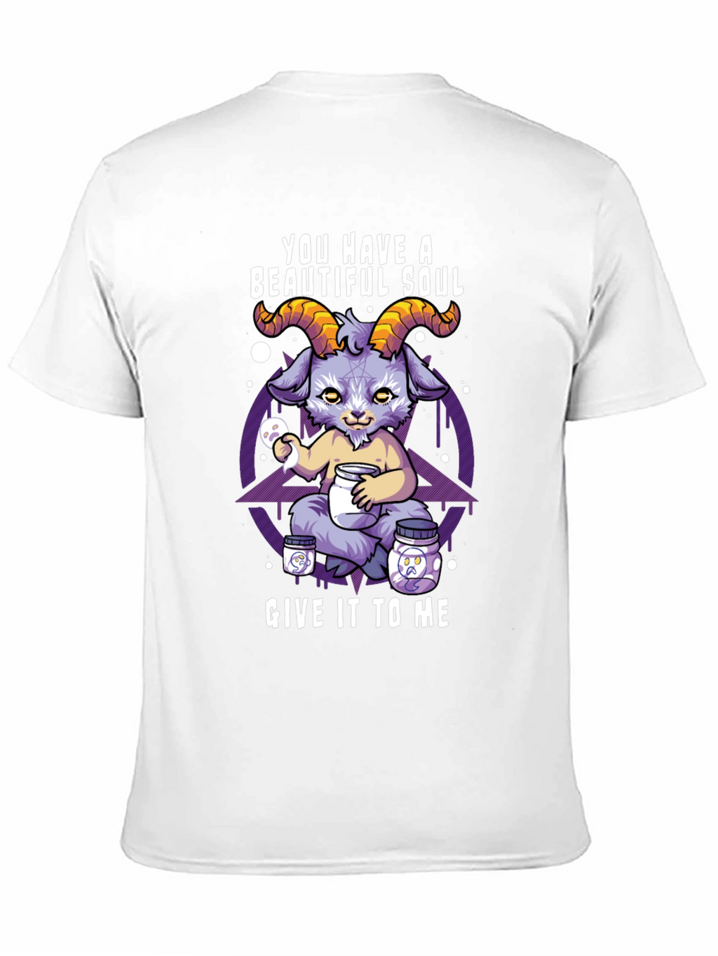 Beautiful Soul Goat T-Shirt - Unique Graphic Tee