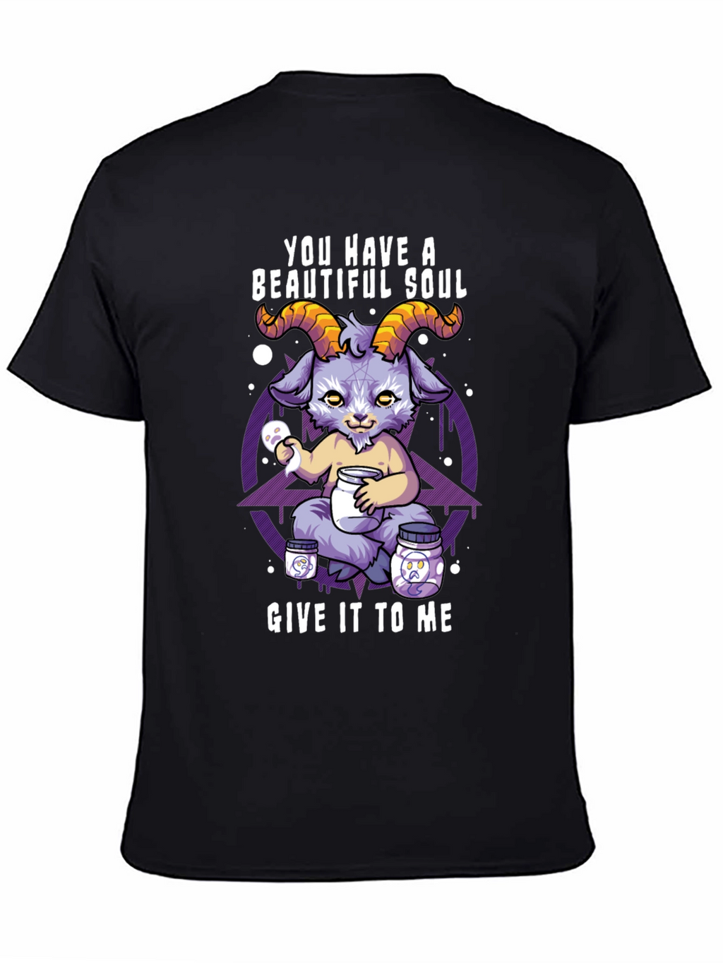 Beautiful Soul Goat T-Shirt - Unique Graphic Tee