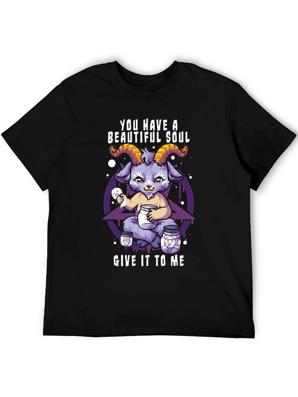 Beautiful Soul Goat T-Shirt - Unique Graphic Tee