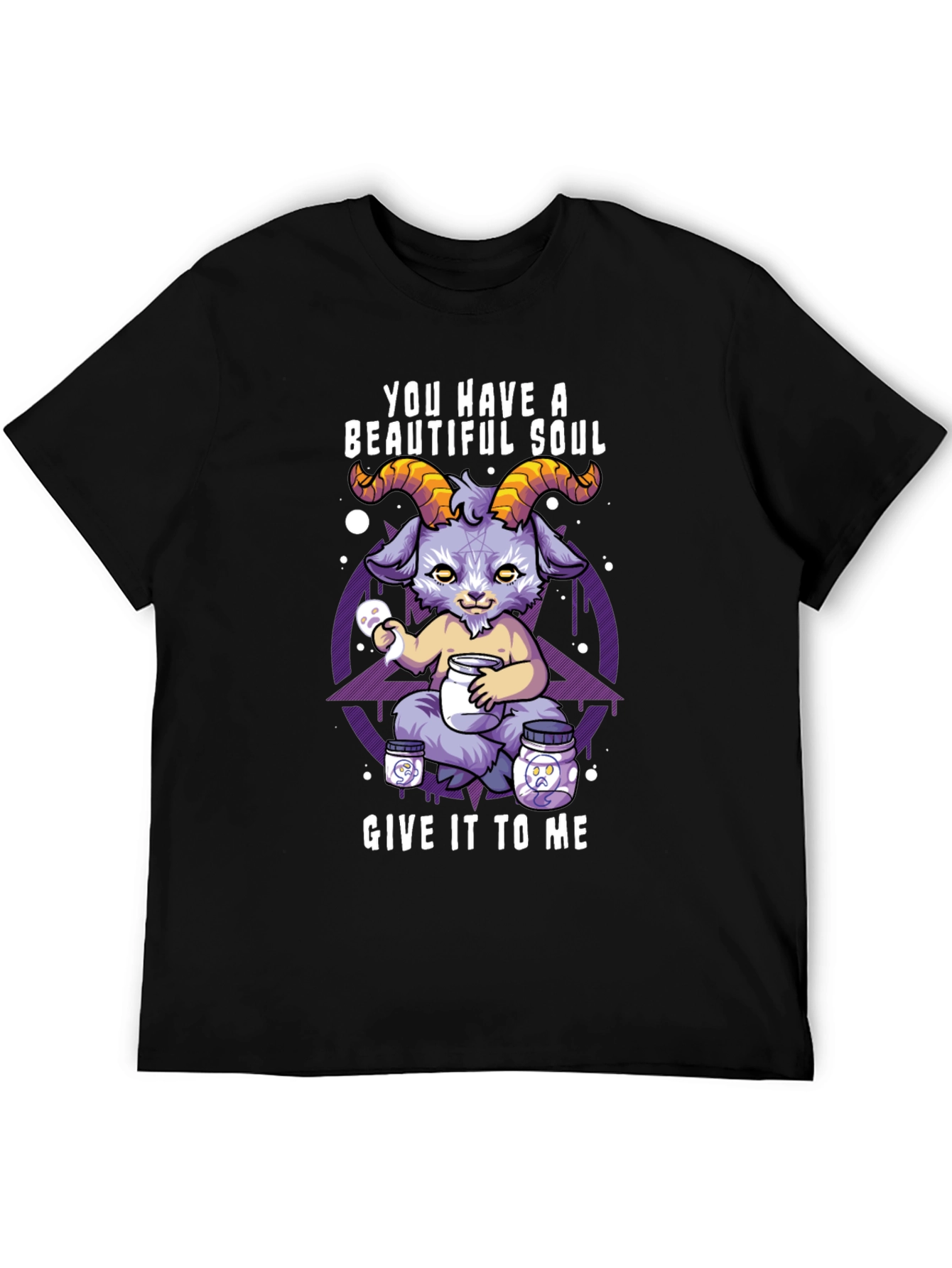Beautiful Soul Goat T-Shirt - Unique Graphic Tee