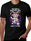 Beautiful Soul Goat T-Shirt - Unique Graphic Tee